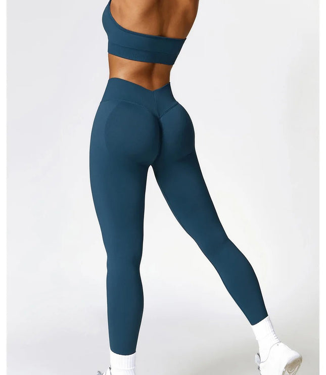 Komplet sportowy z Legginsami Push-Up - fitit