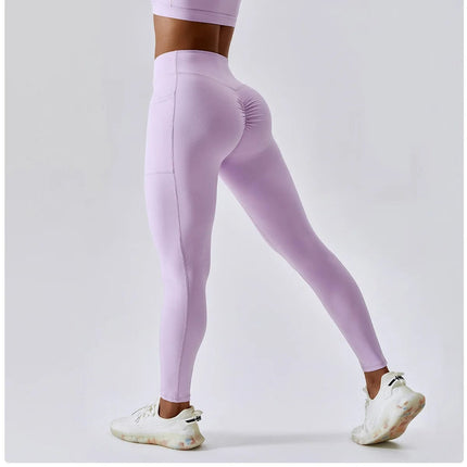 legginsy sportowe z kieszonką